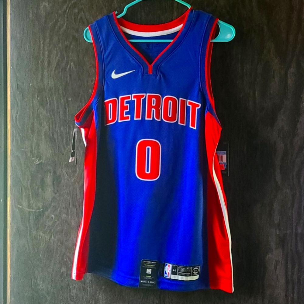 Brand New! M Detroit Pistons Basketball Jersey
